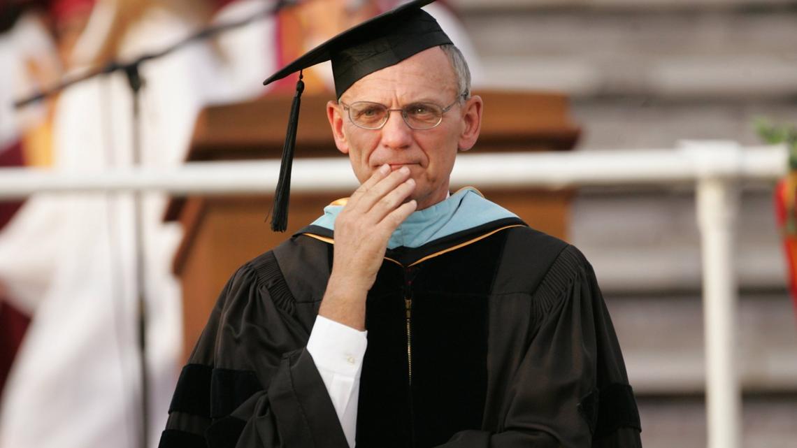 CLOVIS WEST GRADUATION JE VDA 06/06/06 BUCHANAN HIGH SCHOOL STADIUM IN CLOVIS - District superintendent Dr. Terry Bradley