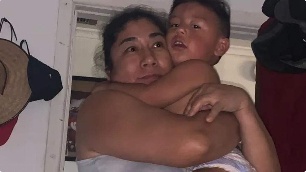 Belinda Chacon, 47, of Lemoore was killed in a multi-car crash Monday, July 24, 2023, the Fresno County Coroner’s Office said. She’s pictured in an undated photo with a grandson.