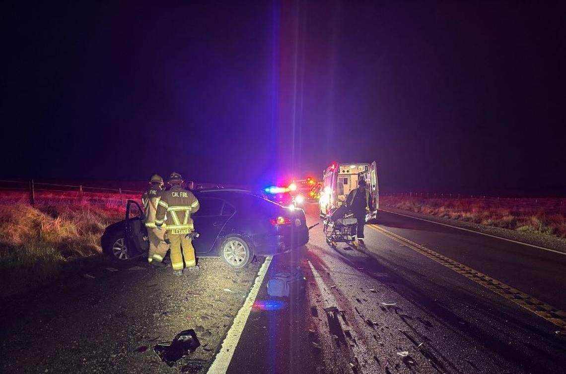 One person died Monday, Jan. 5, 2026, following a crash Sunday on Highway 145 near Highway 41 in Madera, California.