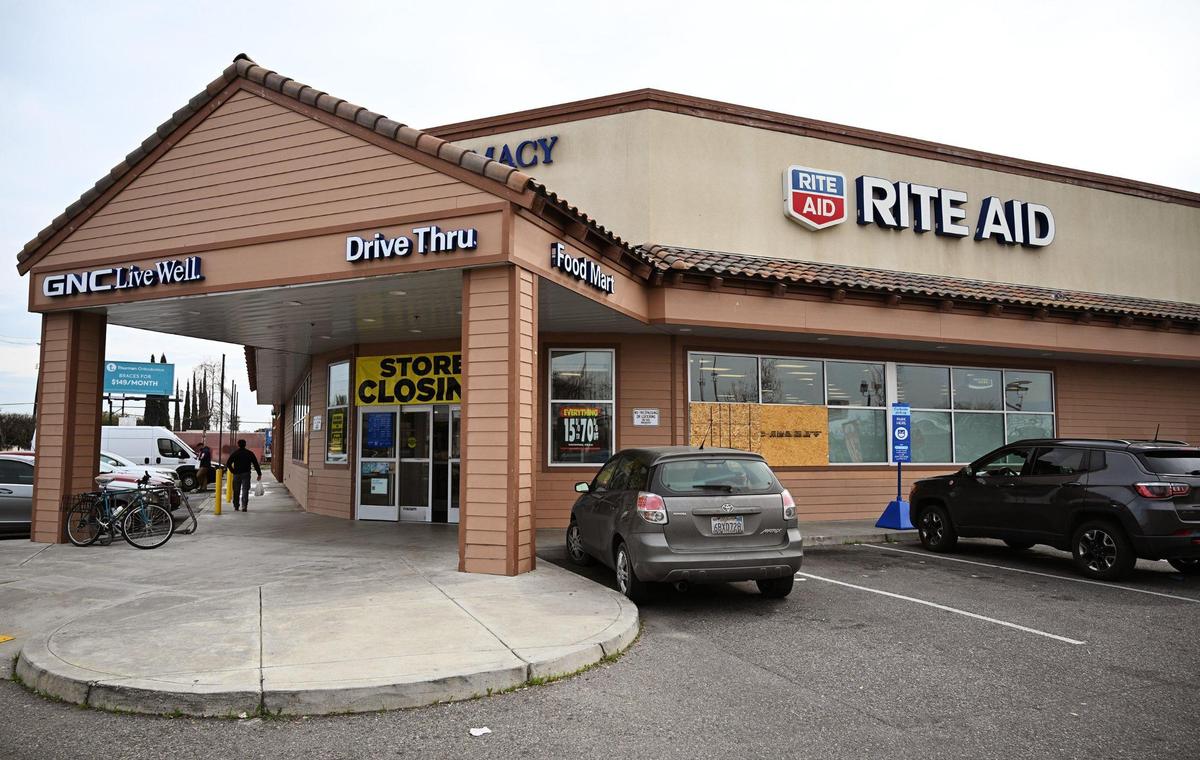 The Rite Aid store at Cedar and Shields avenues is closing.