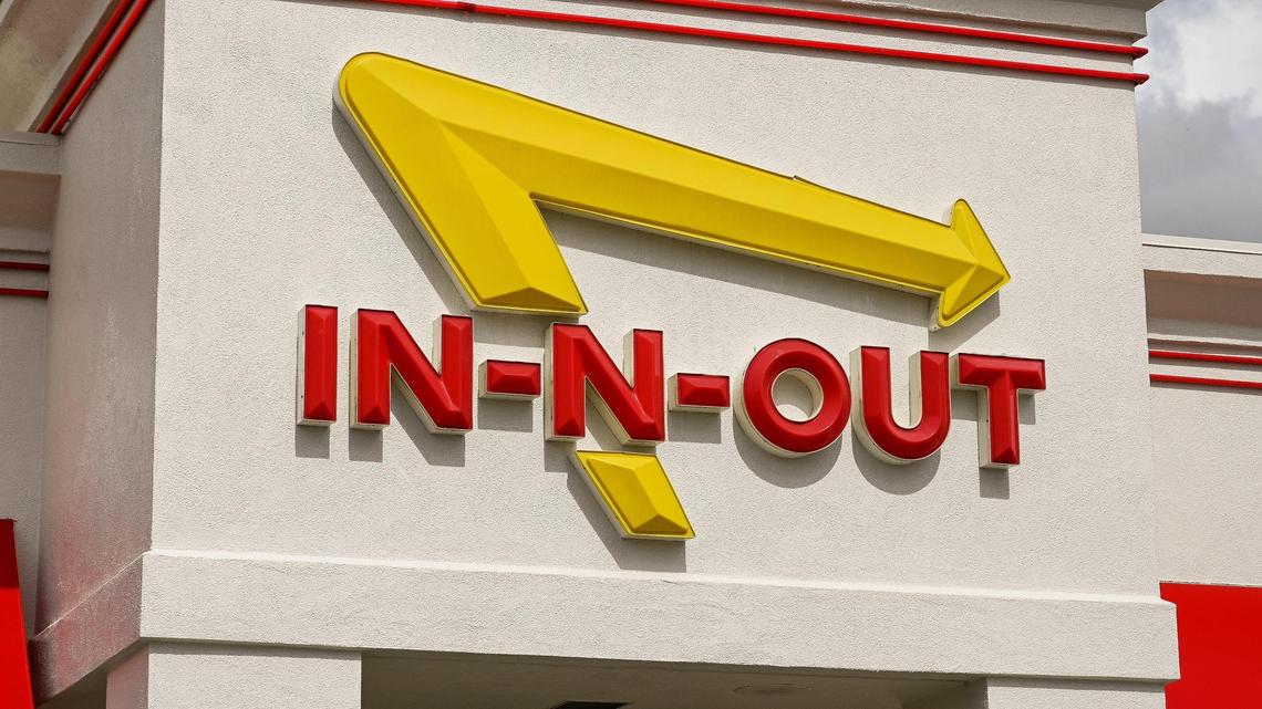 In-N-Out Burger, located the River Park Shopping Center in north Fresno, photographed on Wednesday, March 29, 2023.
