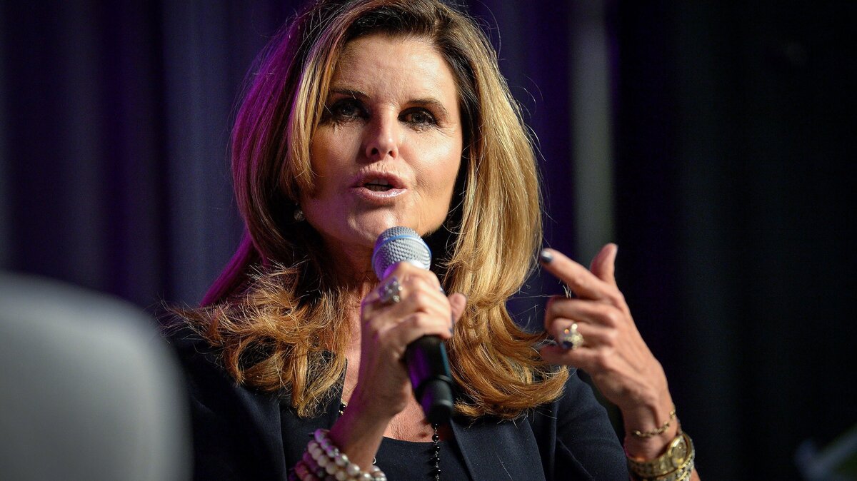 Maria Shriver speaks before thousands packing the Fresno Convention Center during her keynote talk at the Central California Women’s Conference on Tuesday, Sept. 25, 2018.