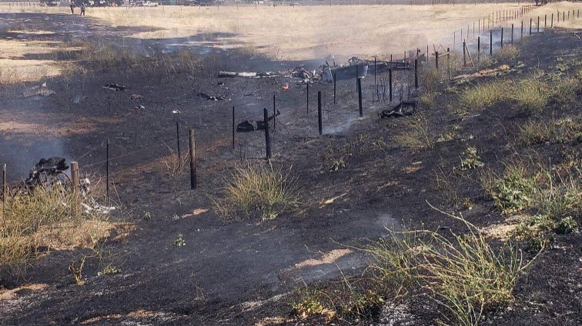 Tulare County Sheriff’s deputies and other rescue workers were at the scene of a plane crash near Porterville on Saturday.