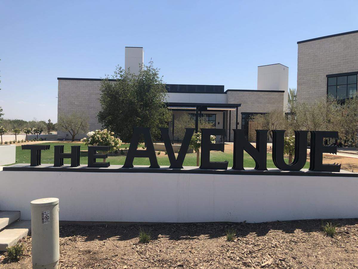 The retail and office spaces at The Avenue is nearing completion. Businesses are projected to begin opening as early as this fall. Among those coming to The Avenue is Enzo’s Table, the retail store for Ricchiuti farms that sells award-winning olive oil.
