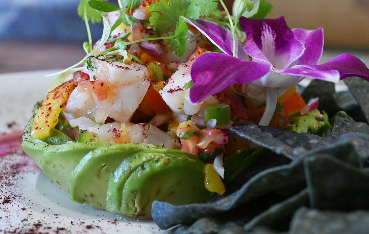 Ceviche Mexicano is served at Chef Rob Vieira and Andrew Penn’s new The Third Place Global Eatery, located in the former Franco’s Mexican Restaurant location along Pollasky Ave. in Clovis.