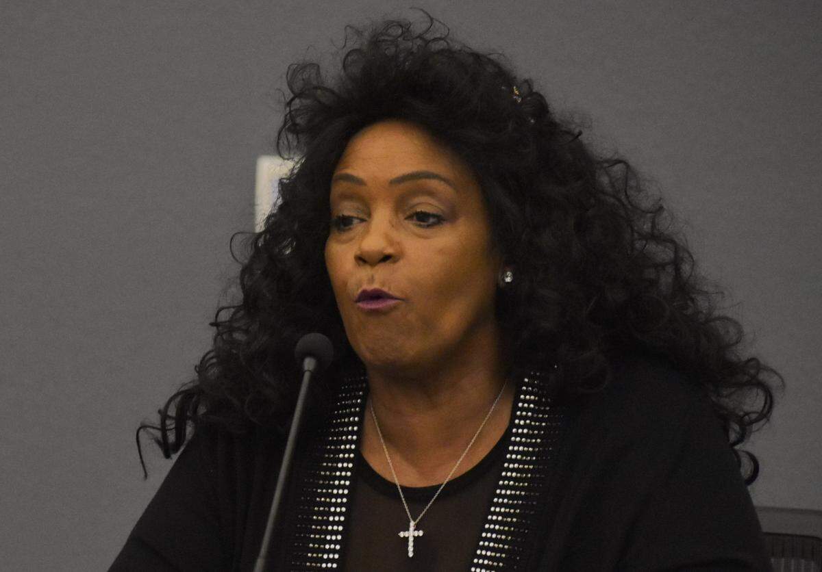 District 4 Madera City Councilwoman Anita Evans is running for re-election in the November 2024 election. She is pictured during a local candidate forum held Oct. 1, 2024, in Madera.