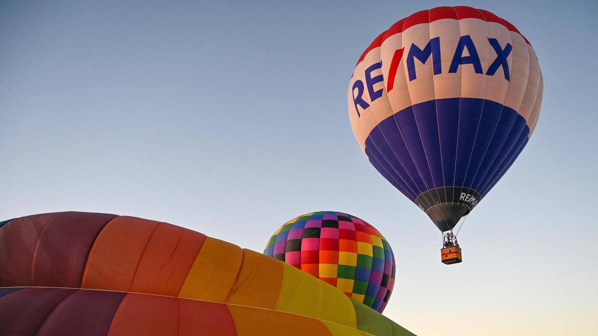 Hot air balloons take to the skies over the Clovis Rodeo Grounds during a media event on Friday, Sept. 23, 2022 promoting this weekend’s 47th annual ClovisFest and hot air balloon fun fly.