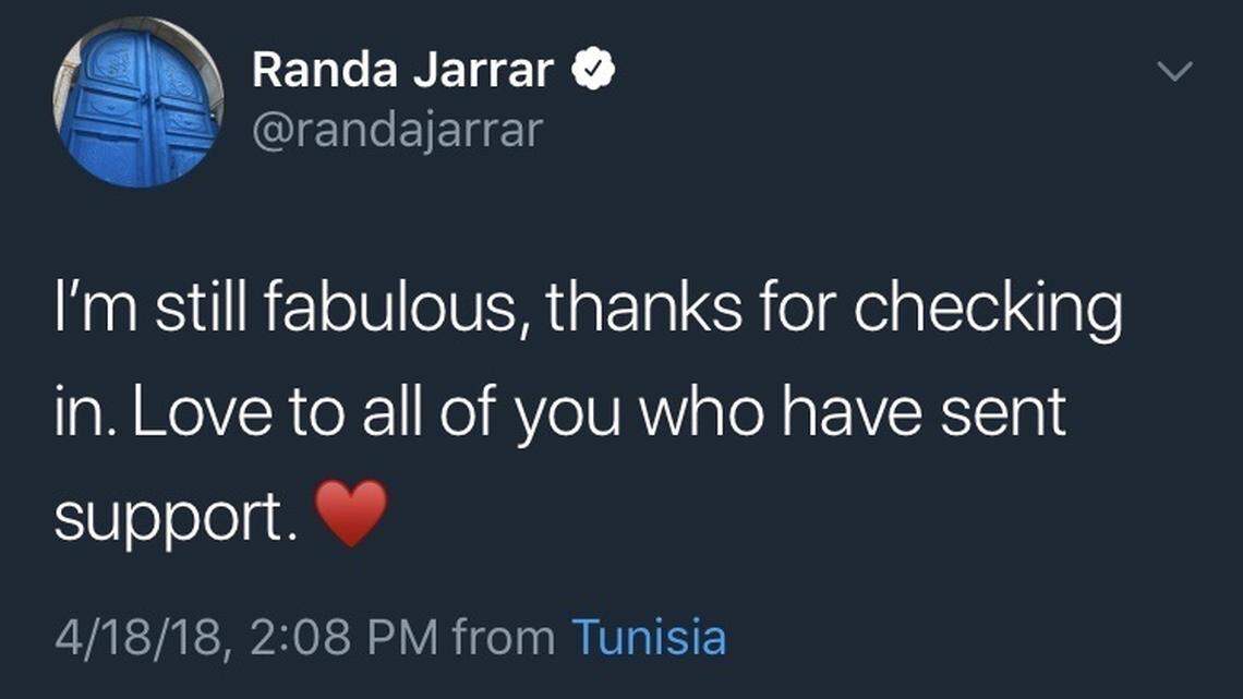 Fresno State professor Randa Jarrar Tweeted appreciation to her supporters in the face of backlash after calling former first lady Barbara Bush an "amazing racist."