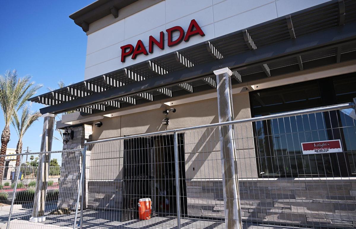 A Panda Express is seen under construction at the Loma Vista Marketplace shopping center on the southwest corner of Shaw and Leonard avenues, seen Thursday, July 10, 2025 in Clovis.