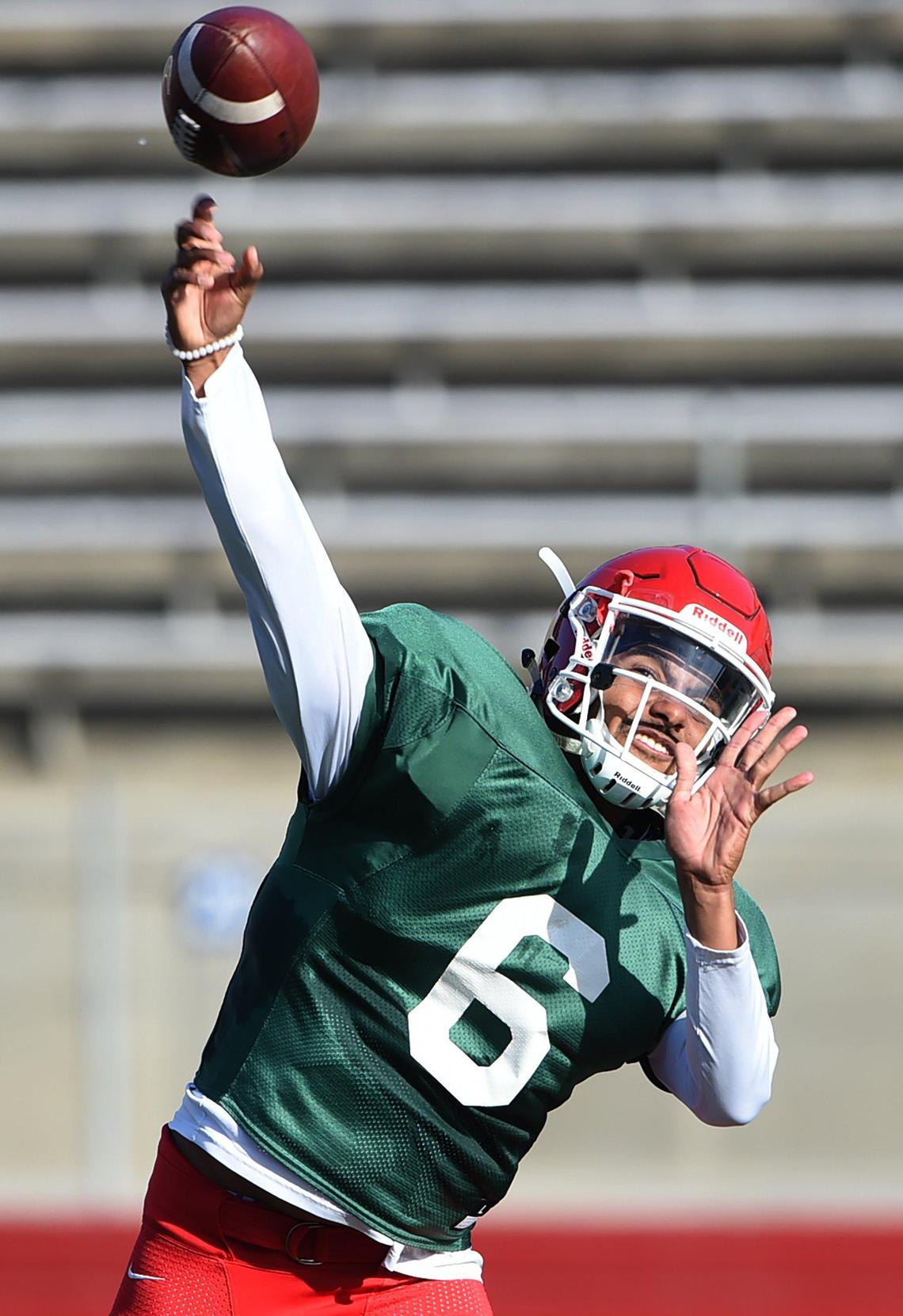Fresno State quarterback Marcus McMaryion is one of 17 returning starters from a team that went 10-4 and beat Houston in the Hawaii Bowl, the Bulldogs’ first bowl win since 2007.