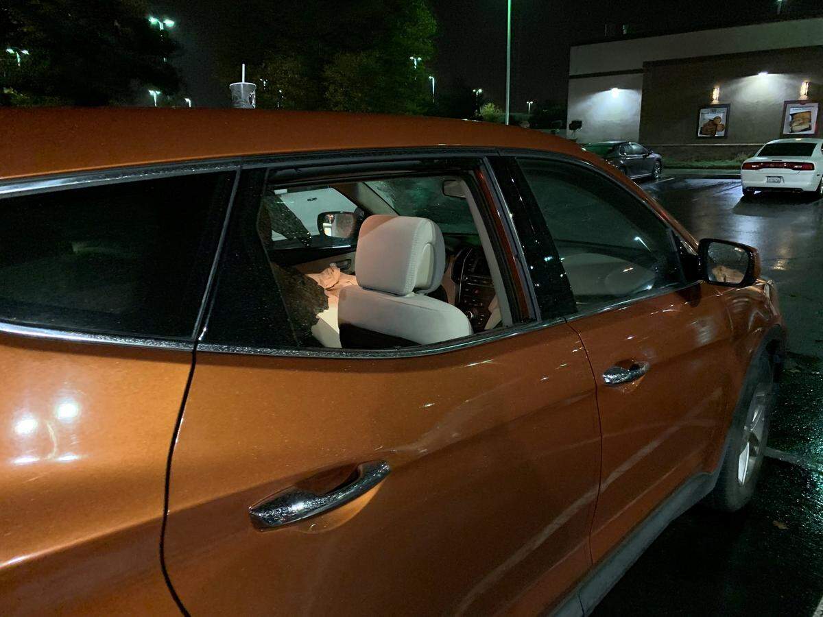 Equipment was stolen out of this SUV from volunteers with Fresno County Sheriff’s Office Search and Rescue Mountaineering Team. A burglar shattered the vehicle’s windows while it was parked outside a Turlock restaurant on Nov. 23, 2018.