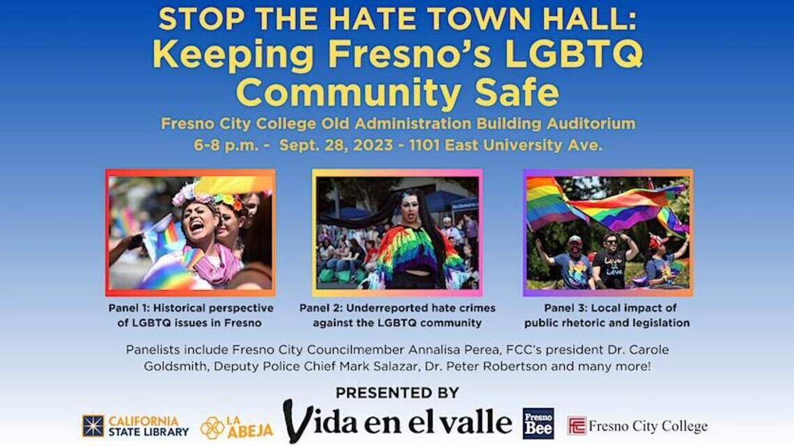 Foro analizará impacto del discurso y delitos de odio en comunidad LGBTQ+ de Fresno