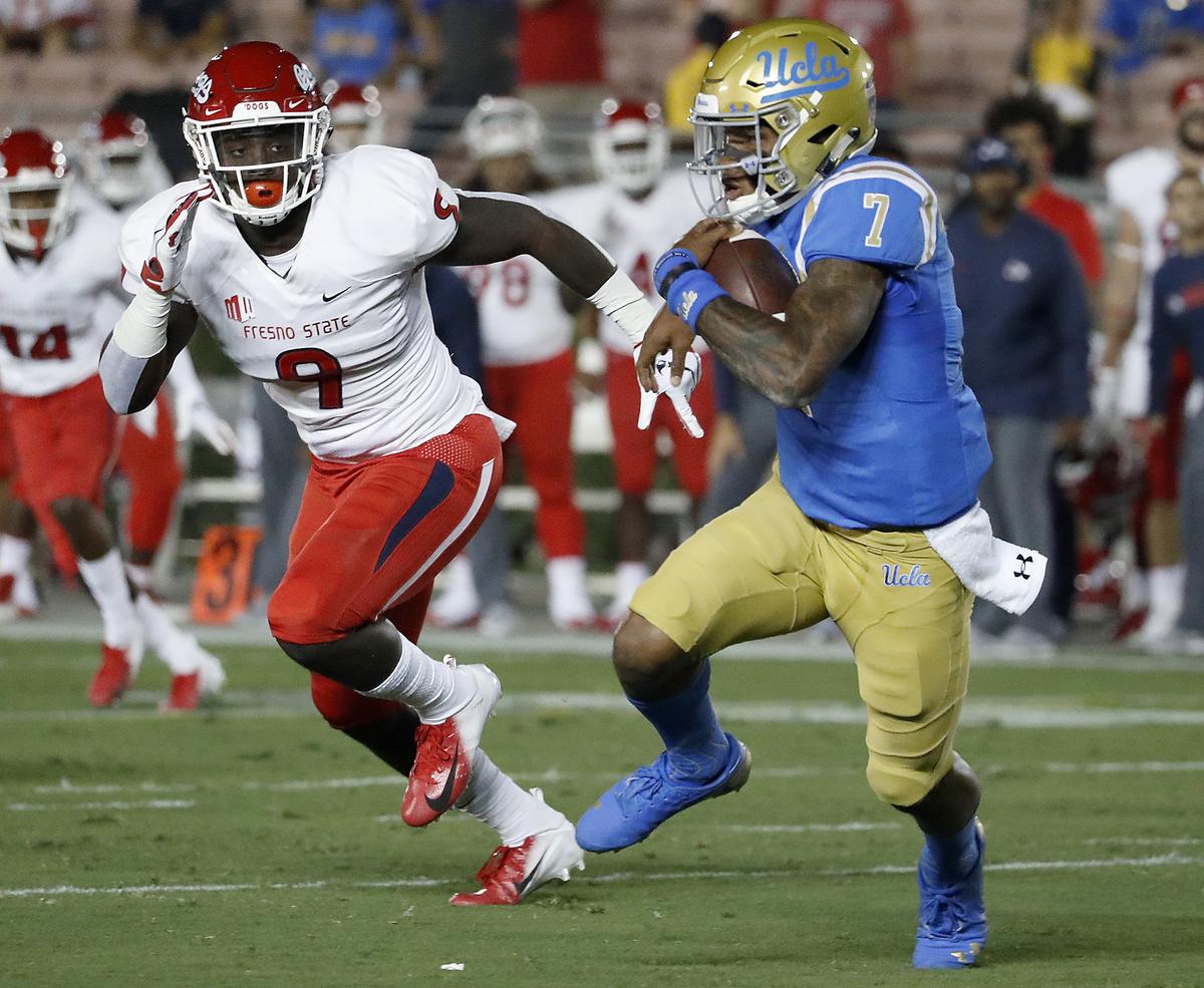 Fresno State linebacker Jeff Allison (9), the Mountain West Conference defensive player of the year this season as a  junior, will forgo his senior season to enter the NF:L Draft.