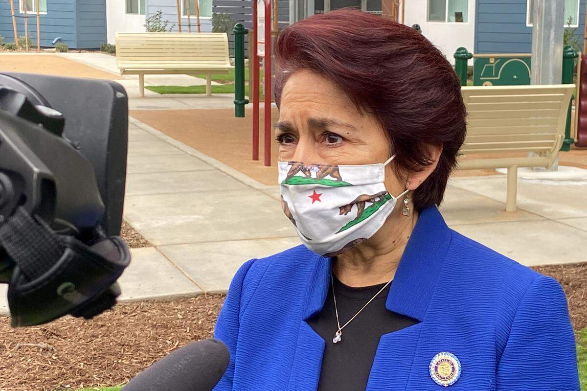 State Sen. Anna Caballero, D-Merced, said officially Friday, Jan. 21, 2021, she will run in the newly drawn 14th District while speaking at The Link near Blackstone and McKinley avenues in Fresno.&nbsp;