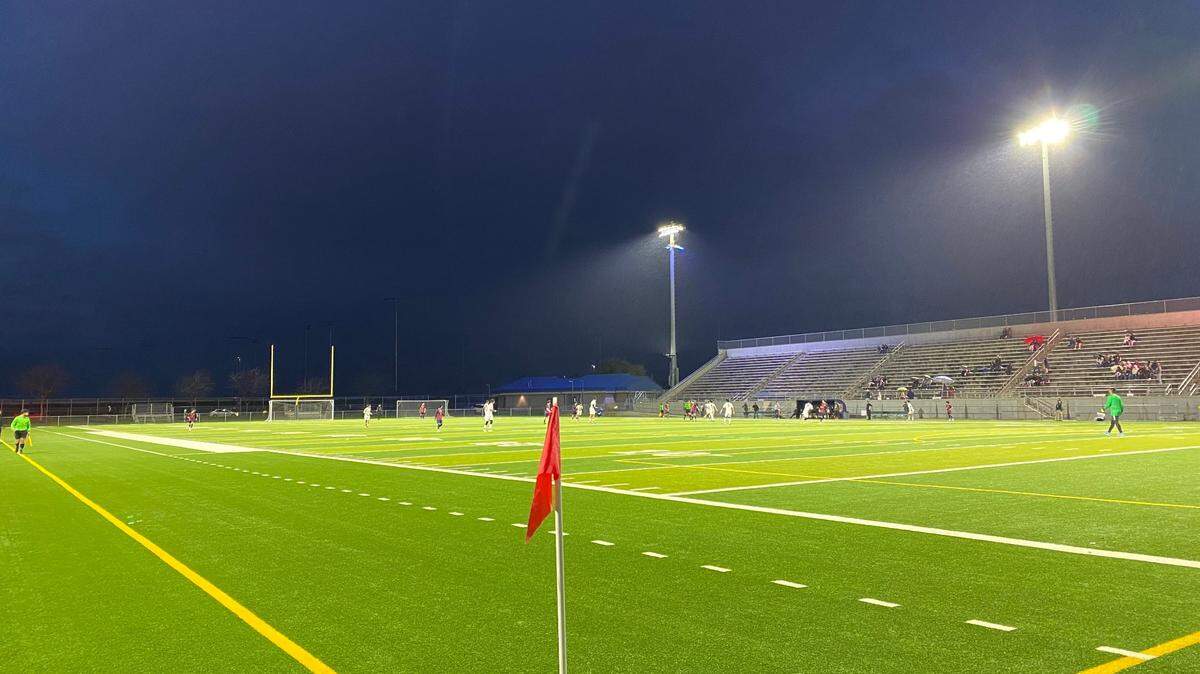 Garza and Wasco played in the Central Section Division IV boys soccer semifinals at Koligian Stadium on Tuesday, Feb. 20, 2024.