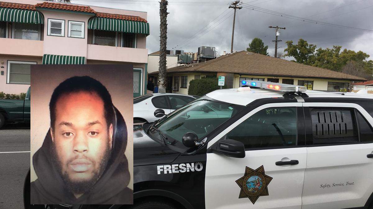 Fresno police say 23-year-old Desmond Louis allegedly stabbed his 30-year-old brother during an argument and then fled on a FAX bus.