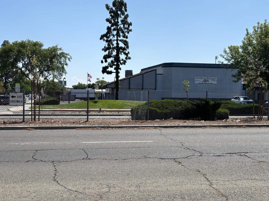 The same portion of the fence remained damaged as of April 28, 2026. City of Fresno spokesperson Sontaya Rose said the city repairs it as soon as damage is discovered, though it’s constantly cut.