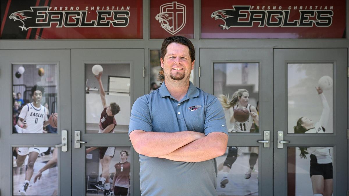 Jon Penberthy of Fresno Christian High School is The Fresno Bee’s boys basketball Co-Coach of the Year.