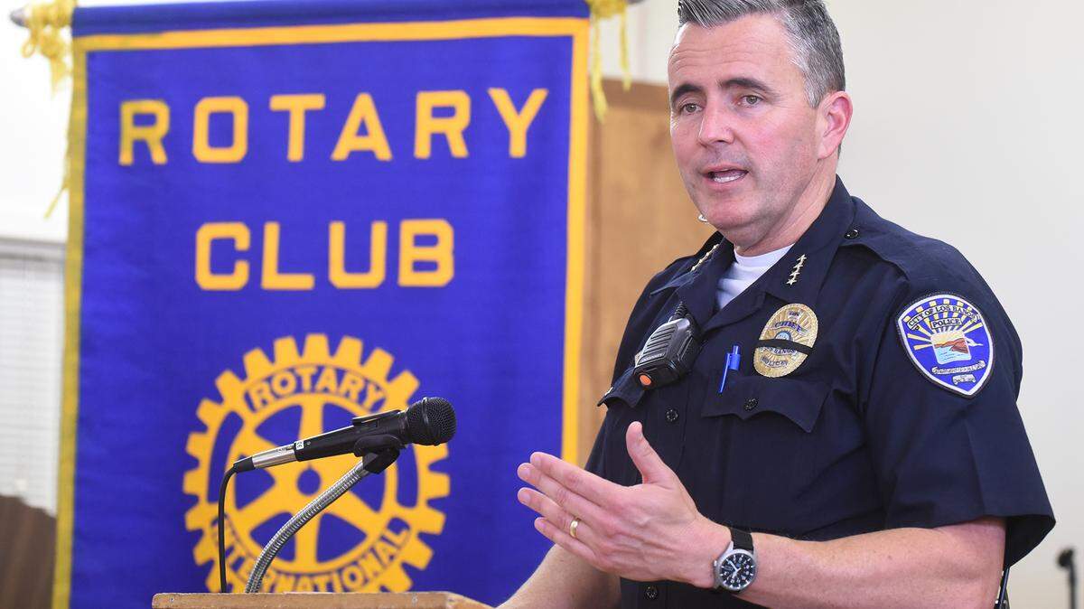 Los Banos Police Chief Gary Brizzee