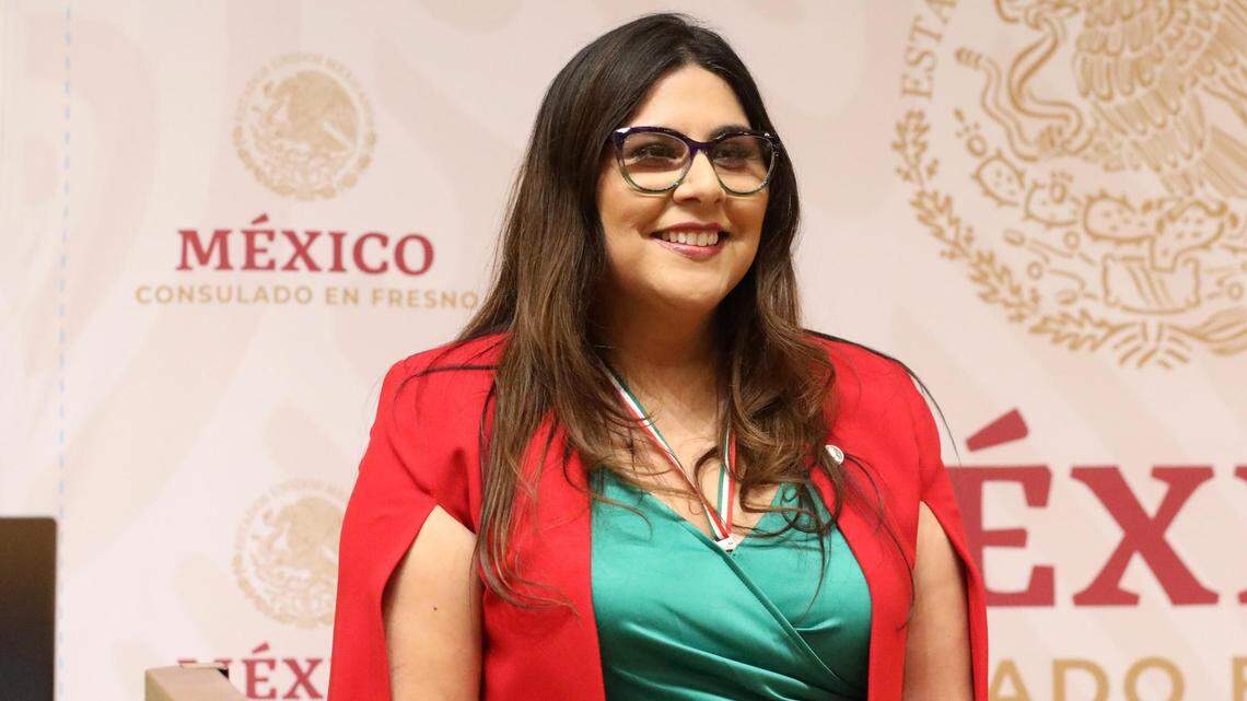 Yammilette Rodríguez honored with 20231 Ohtlí Award from the Consulate of México in Fresno on Dec. 8, 2023.
