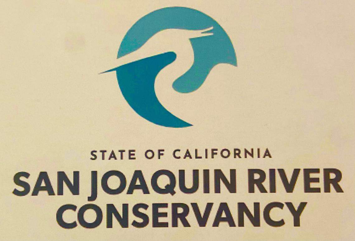 The San Joaquin River Conservancy’s primary logo, as adopted by board members during their February 2024 meeting. The logo will be used on river parkway signage and other branding opportunities.