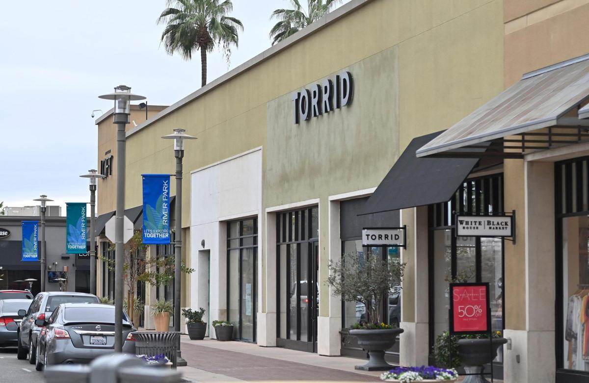 Torrid, the plus-sized women’s retailer that will hold a grand opening this Saturday, seen at River Park, photographed Wednesday, Jan. 10, 2024 in Fresno.