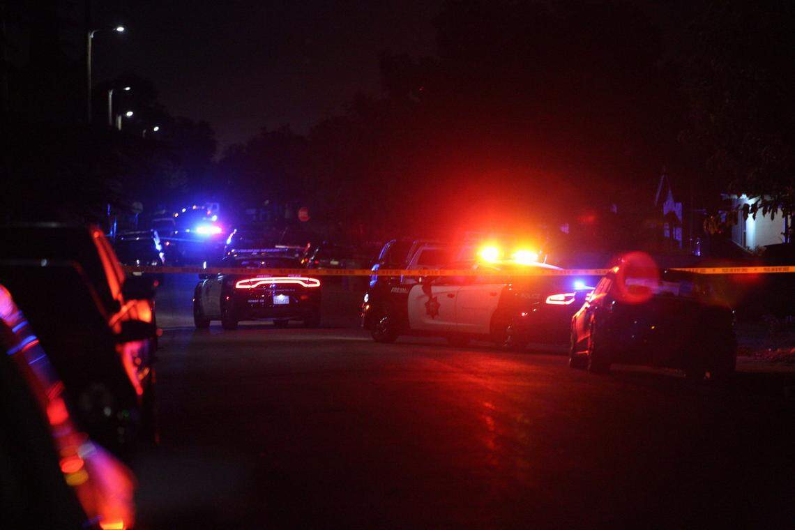 Fresno Police continue to investigate an officer-involved shooting in an incident they said involved a man armed with a rifle near Teilman and Pine avenues.