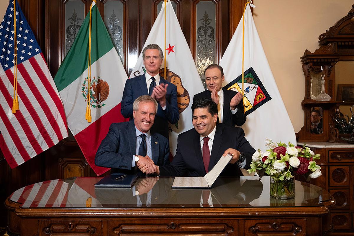 Mexican delegation met with Gov. Gavin Newsom in Sacramento this week to advance a new climate partnership between California and the Mexican state of Sonora. &nbsp;