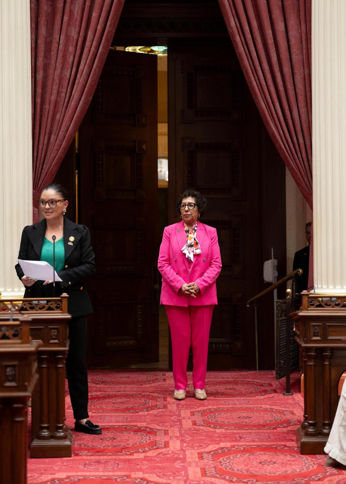 Fresno leader Margarita Rocha was honored Monday afternoon in Sacramento with the Latino Spirit Award for achievement in public service.