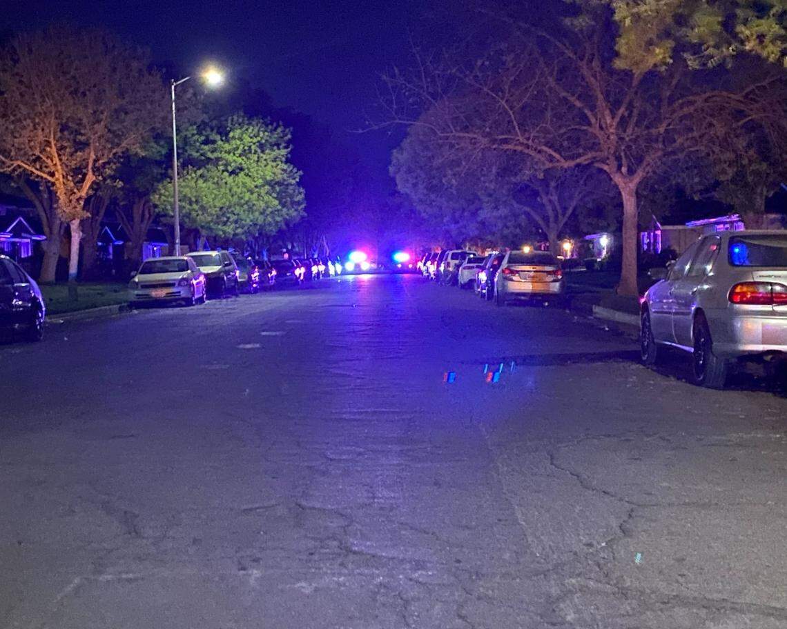 One man was struck by gunfire after 1 a.m. Tuesday, March 5, 2022, near Farimont and Marks avenues, Fresno police said.