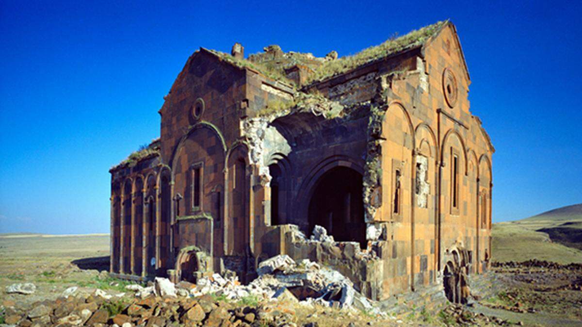 The Cathedral of Ani is older than Notre Dame and has been a major part of that region’s history. It is located on the “silk road” in Turkey, on the border with Armenia.