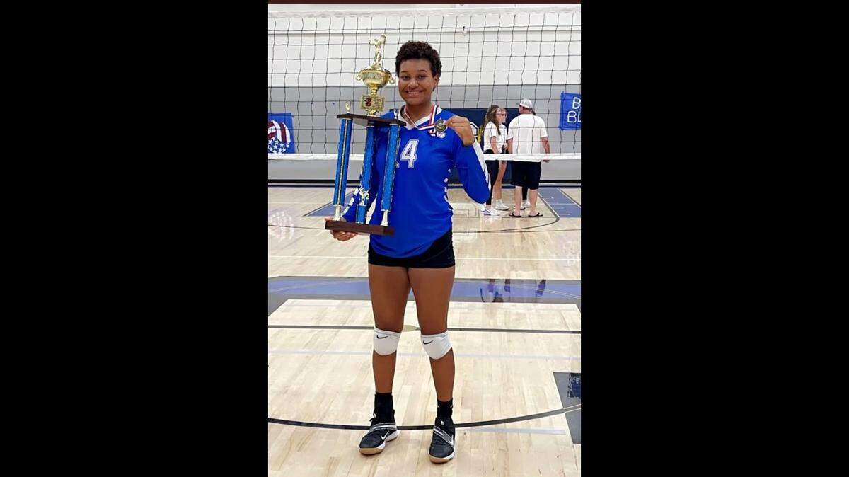 Nailea Fields of Caruthers volleyball is The Fresno Bee’s Athlete of the Week for Aug. 22-27.