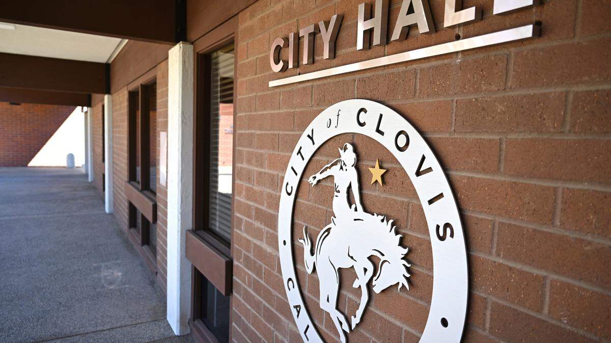 Clovis City Hall is seen Friday, April 11, 2025 in Clovis.