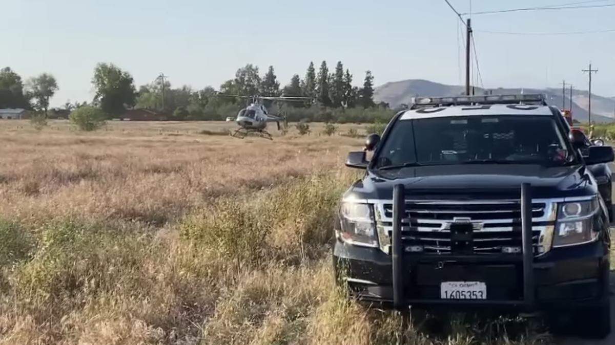 Five person were injured in a two-vehicle crash in Fresno County on Saturday, April 23, 2022. One person was airlifted to a local hospital.