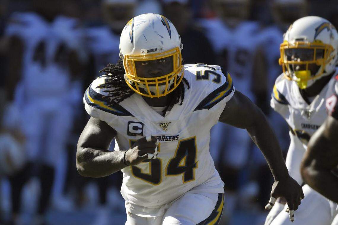 Defensive end Melvin Ingram is an unrestricted free agent.