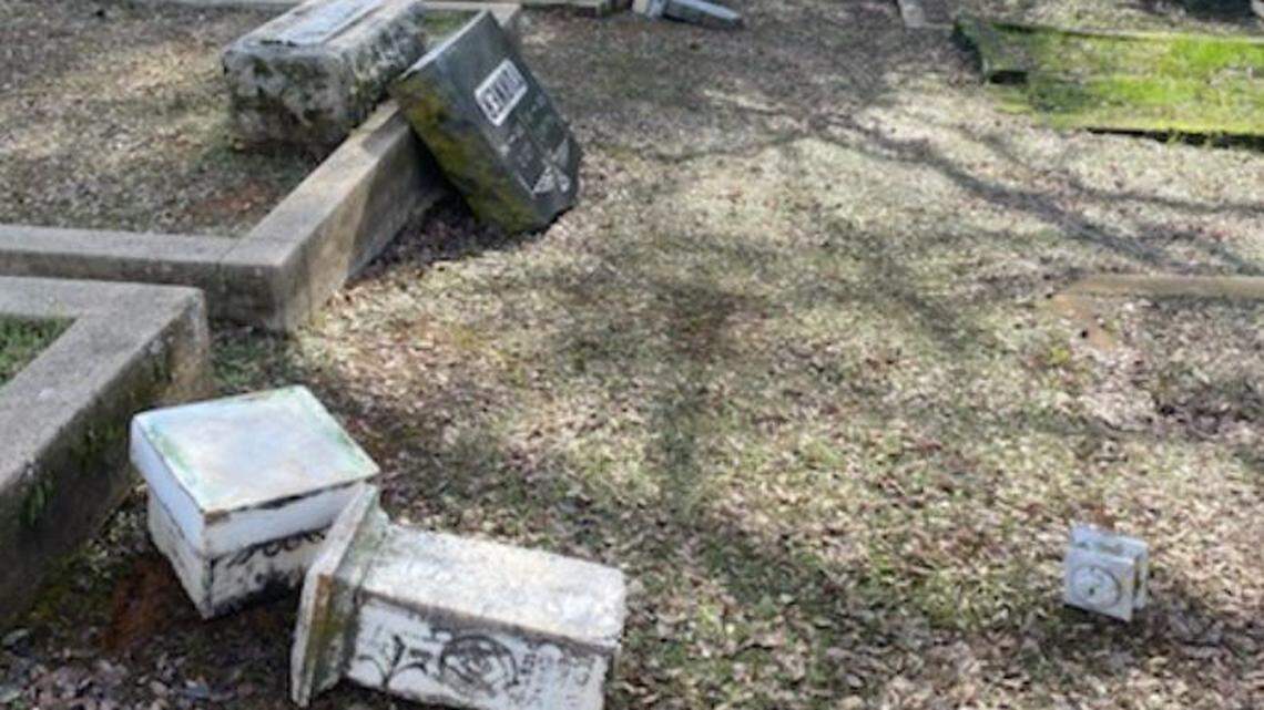 Desecration of graves: Man arrested for destroying headstones dating to Gold Rush era