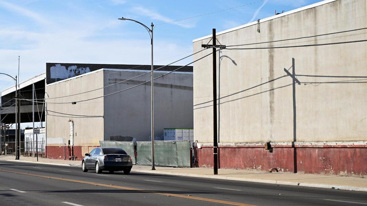 Officials closed down this warehouse at 850 I Street in Reedley after code enforcement discovered it was being used illegally by Chinese company Prestige Biotech for storage of hazardous materials. Photographed Monday, July 31, 2023.