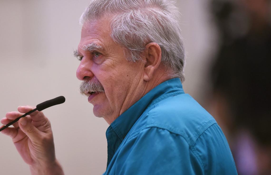 Juan Arambula speaks out in support of parks the day the Fresno City Council met to discuss and vote on the agenda’s parks tax Thursday, Aug. 9, 2018 in Fresno.