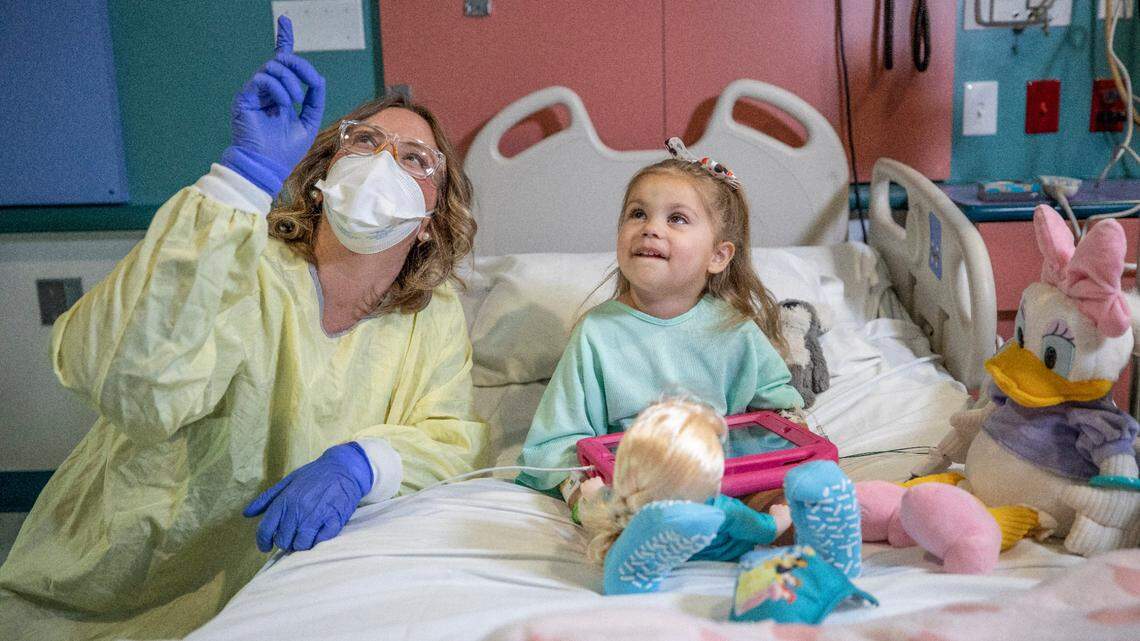 Keeping COVID-positive kids connected not easy, but it’s this Child Life specialist’s job