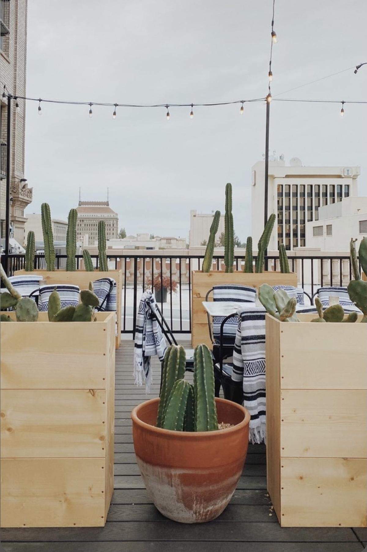 Quail State, a bar on the second floor rooftop of the Pacific Southwest Building in downtown Fresno, is open.