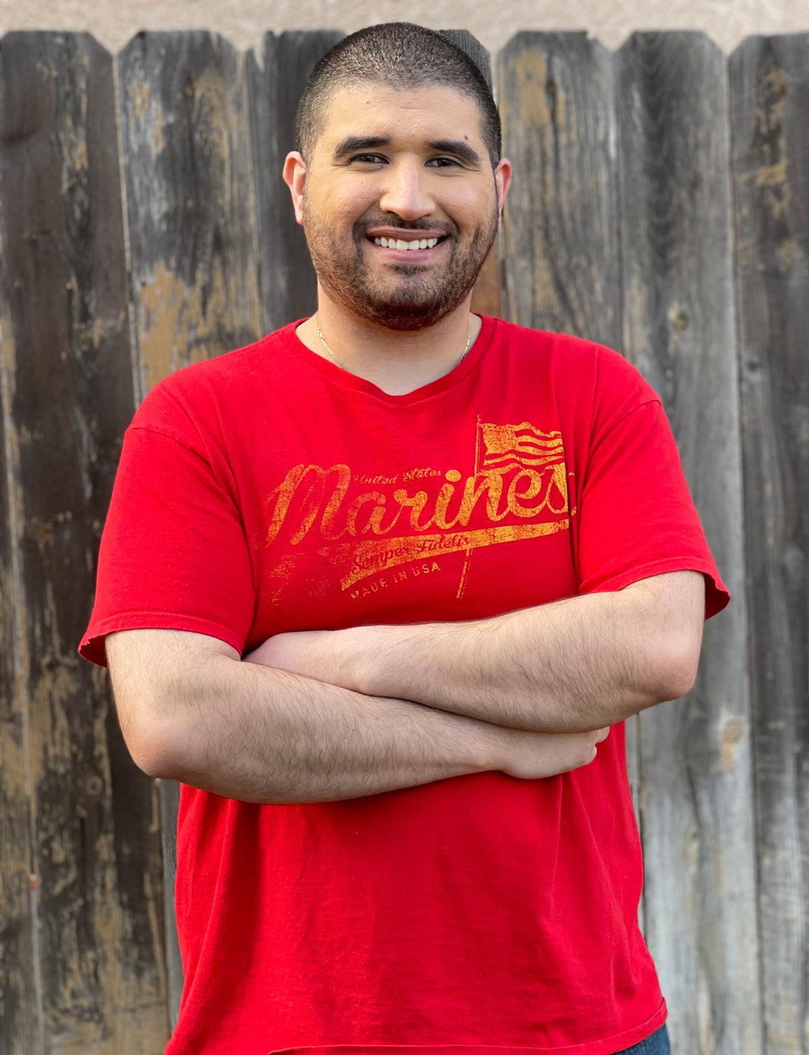 Eric Garcia is a Marine veteran running to unseat Rep. Jim Costa in 2026.