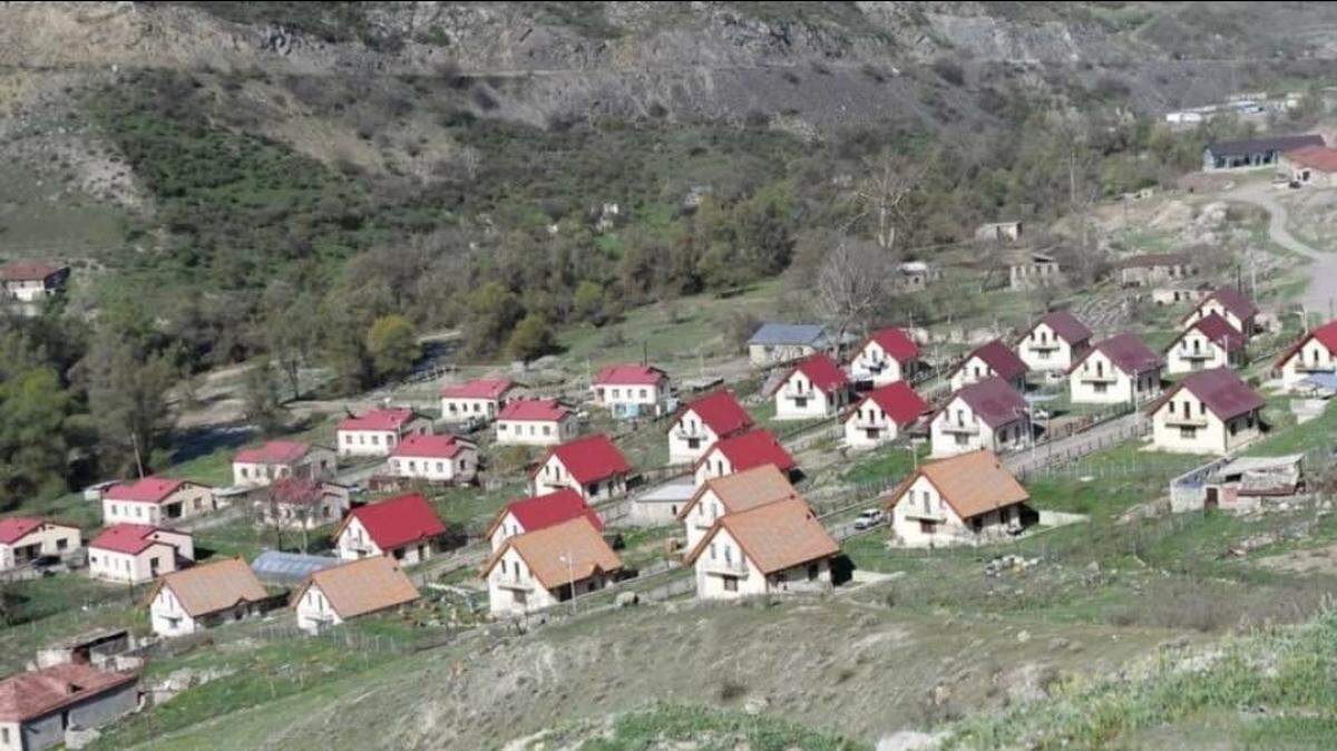 This is the Aghavno Village that Armenians in Artsakh are being forced to vacate.