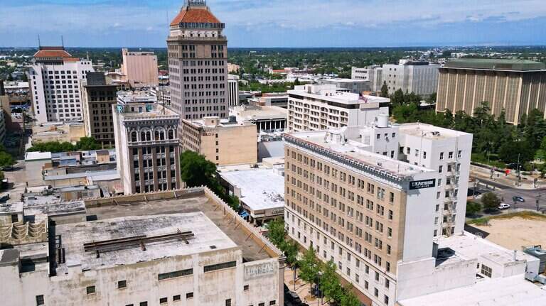 Historic downtown Fresno road blocked for street mall in 1964 to be restored for traffic