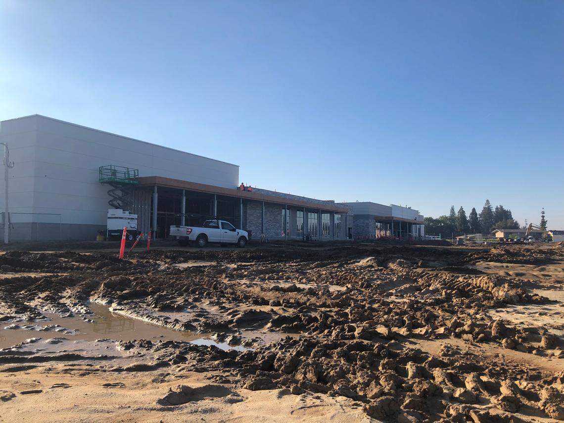 Much of the shell structure to this Target has been built. But much more remains before what’s expected to be the largest Target in the central San Joaquin Valley is completed. The Target is the anchor development in southeast Fresno and part of the Fancher Creek Town Center.