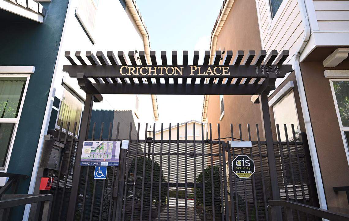 Crichton Place is housing developed by Granville Homes, photographed Wednesday, April 22, 2026 in Fresno.  Granville Homes has posted its urban portfolio for sale. 