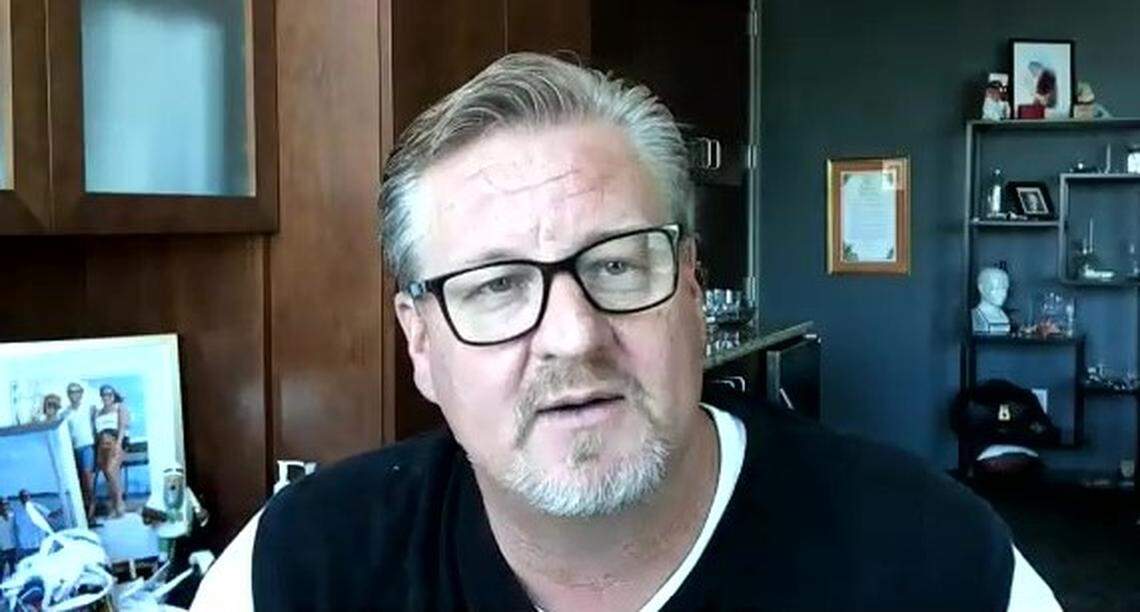 Dr. Jeffrey Thomas, chief medical officer at Community Regional Medical Center in Fresno, talks on Thursday, July 2, about the increasing numbers of COVID-19 patients being hospitalized for treatment over the past 10 to 14 days.