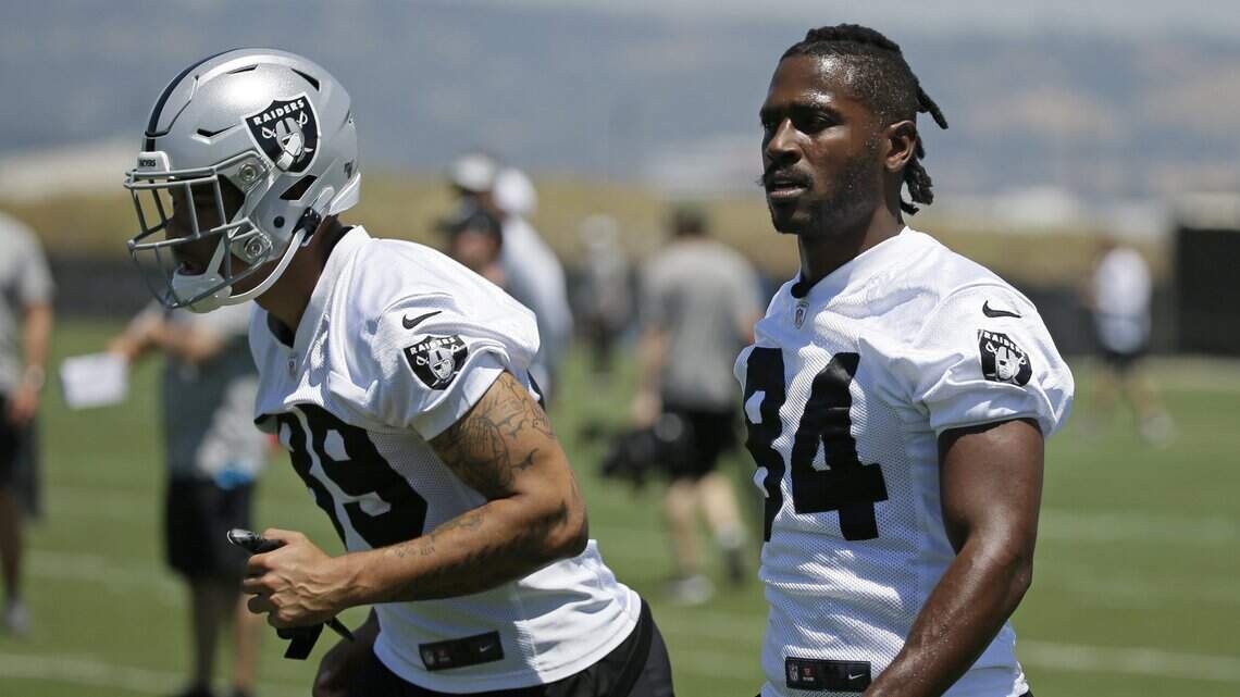 Despite retirement threat, Raiders’ Antonio Brown says, ‘I love the game’