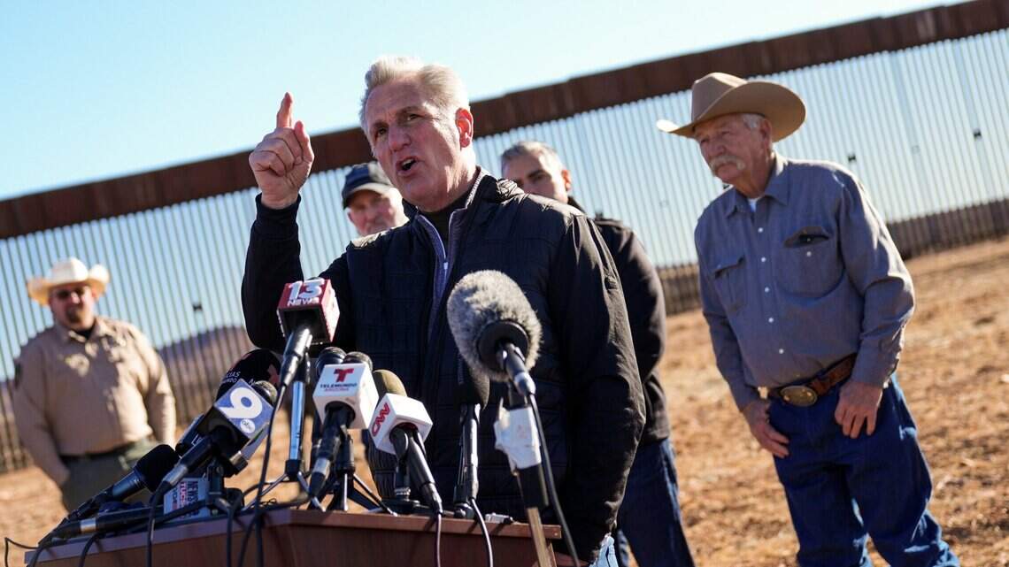 Kevin McCarthy ha sido autor de 114 proyectos de ley desde 2007, pero solo uno se refería a la seguridad fronteriza | Opinión