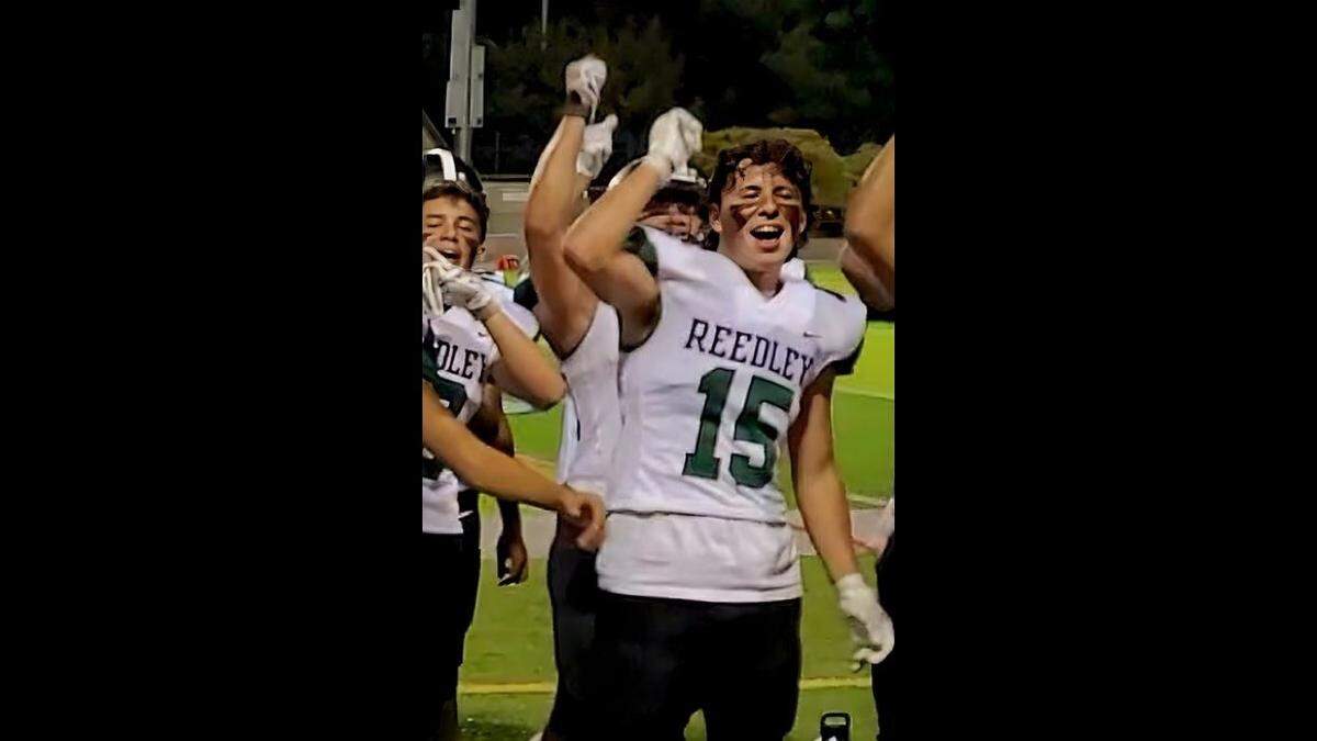 Reedley High junior linebacker Malachi Rios was diagnosed with stage four testicular cancer. He began chemo the week of December 12.
