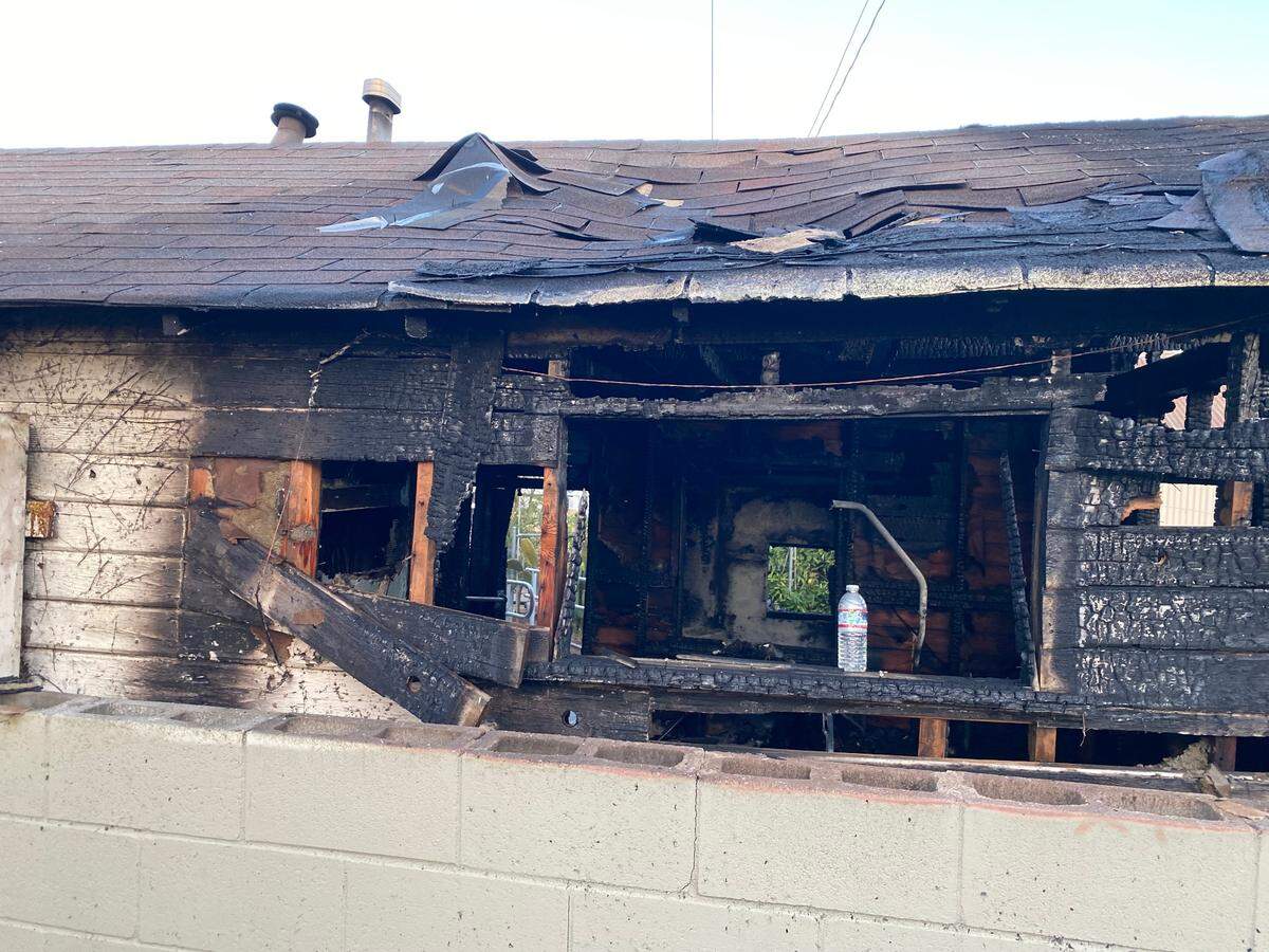 A person died in a house fire Tuesday, May 17, 2022, in central Fresno, according to Fresno Fire Department.